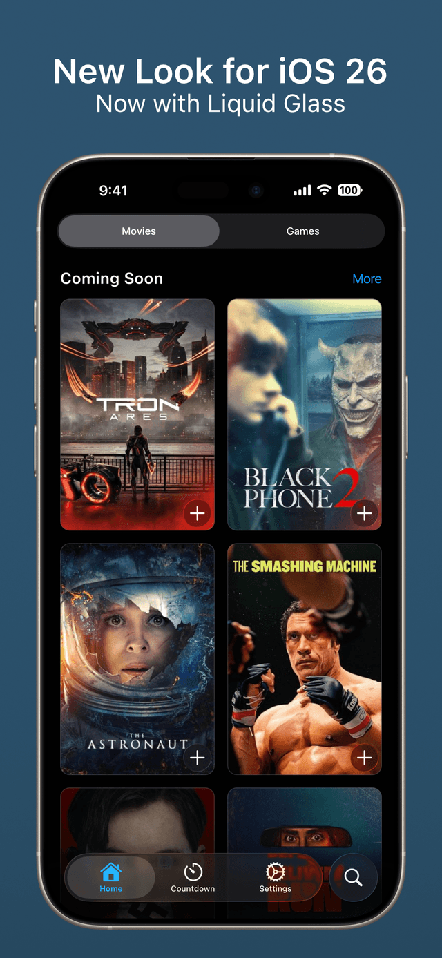 Find tab preview showing movie posters