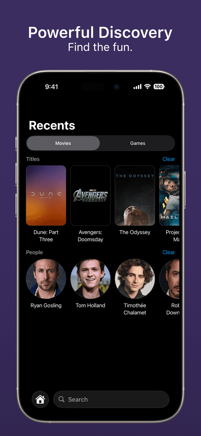 Ratings and reviews preview for a movie
